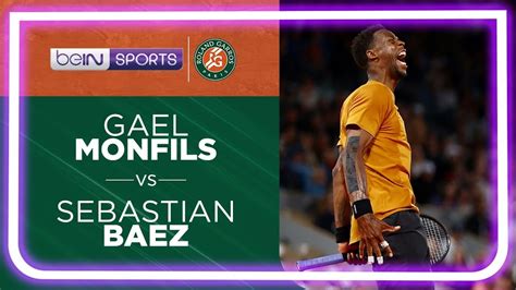 gael monfils vs sebastian baez